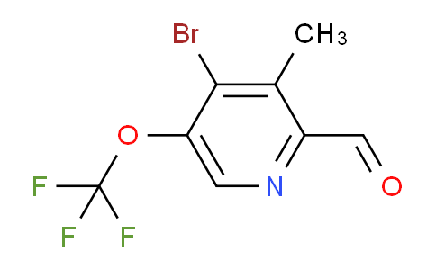 AM184453 | 1806093-62-8 | 4-Bromo-3-methyl-5-(trifluoromethoxy)pyridine-2-carboxaldehyde