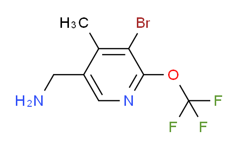 AM184457 | 1804578-48-0 | 5-(Aminomethyl)-3-bromo-4-methyl-2-(trifluoromethoxy)pyridine