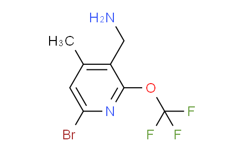 AM184467 | 1806143-66-7 | 3-(Aminomethyl)-6-bromo-4-methyl-2-(trifluoromethoxy)pyridine