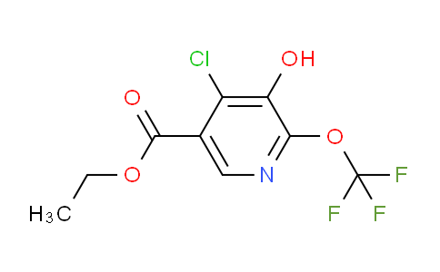AM184475 | 1803906-45-7 | Ethyl 4-chloro-3-hydroxy-2-(trifluoromethoxy)pyridine-5-carboxylate