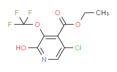 Ethyl 5-chloro-2-hydroxy-3-(trifluoromethoxy)pyridine-4-carboxylate