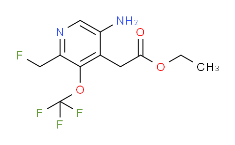 AM18448 | 1806212-59-8 | Ethyl 5-amino-2-(fluoromethyl)-3-(trifluoromethoxy)pyridine-4-acetate