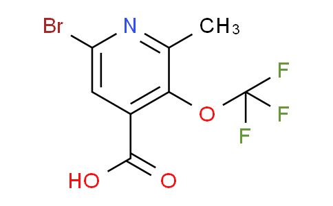 AM184481 | 1803955-45-4 | 6-Bromo-2-methyl-3-(trifluoromethoxy)pyridine-4-carboxylic acid