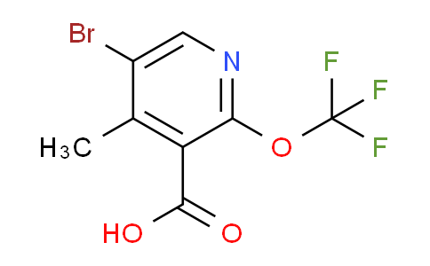 AM184485 | 1803955-69-2 | 5-Bromo-4-methyl-2-(trifluoromethoxy)pyridine-3-carboxylic acid