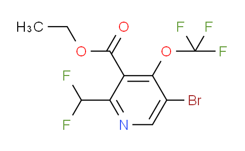AM184495 | 1804751-44-7 | Ethyl 5-bromo-2-(difluoromethyl)-4-(trifluoromethoxy)pyridine-3-carboxylate