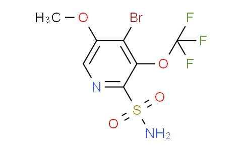 AM184496 | 1806196-60-0 | 4-Bromo-5-methoxy-3-(trifluoromethoxy)pyridine-2-sulfonamide