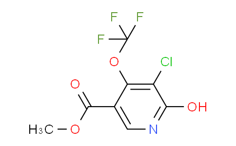 Methyl 3-chloro-2-hydroxy-4-(trifluoromethoxy)pyridine-5-carboxylate