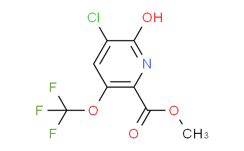 Methyl 3-chloro-2-hydroxy-5-(trifluoromethoxy)pyridine-6-carboxylate