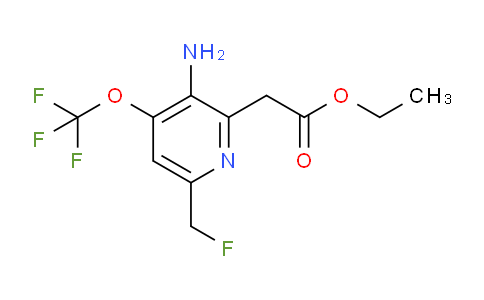 AM18451 | 1804616-21-4 | Ethyl 3-amino-6-(fluoromethyl)-4-(trifluoromethoxy)pyridine-2-acetate