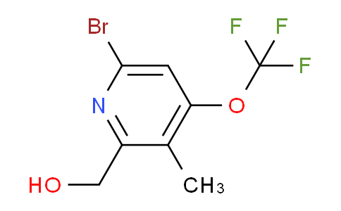 6-Bromo-3-methyl-4-(trifluoromethoxy)pyridine-2-methanol