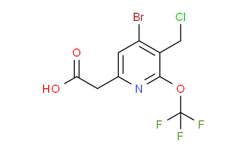 AM184515 | 1806217-83-3 | 4-Bromo-3-(chloromethyl)-2-(trifluoromethoxy)pyridine-6-acetic acid