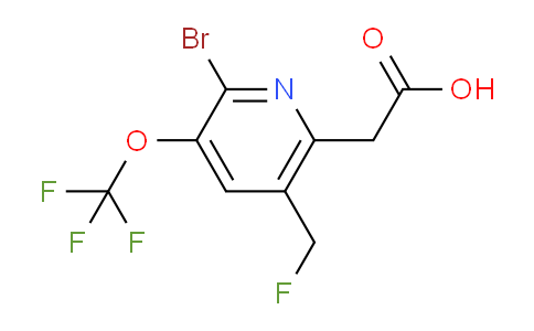 AM184517 | 1806225-42-2 | 2-Bromo-5-(fluoromethyl)-3-(trifluoromethoxy)pyridine-6-acetic acid