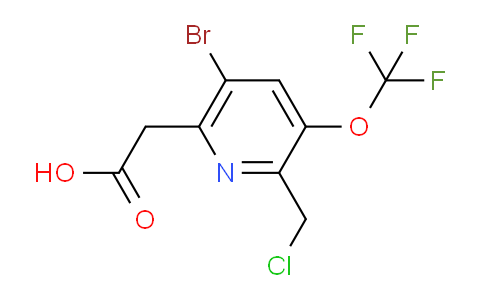 AM184520 | 1806224-09-8 | 5-Bromo-2-(chloromethyl)-3-(trifluoromethoxy)pyridine-6-acetic acid