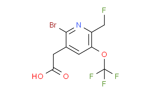 AM184521 | 1806079-87-7 | 2-Bromo-6-(fluoromethyl)-5-(trifluoromethoxy)pyridine-3-acetic acid