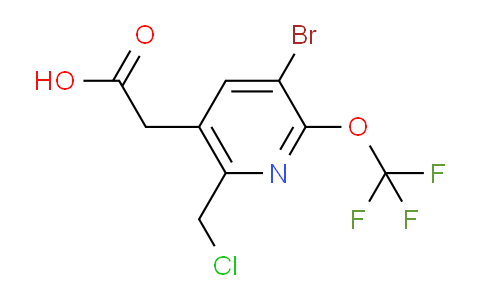 AM184522 | 1803917-91-0 | 3-Bromo-6-(chloromethyl)-2-(trifluoromethoxy)pyridine-5-acetic acid