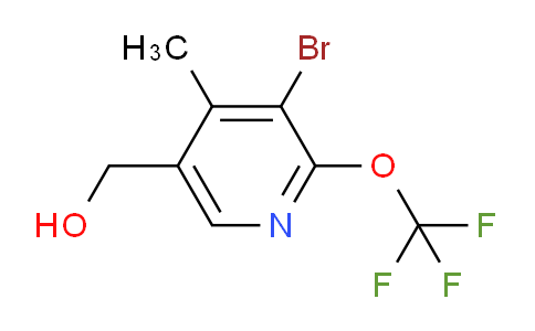 AM184523 | 1803913-84-9 | 3-Bromo-4-methyl-2-(trifluoromethoxy)pyridine-5-methanol