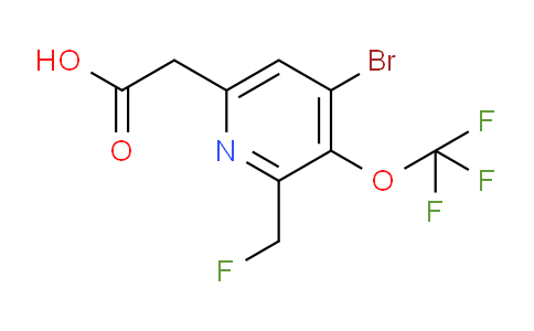 AM184530 | 1803930-04-2 | 4-Bromo-2-(fluoromethyl)-3-(trifluoromethoxy)pyridine-6-acetic acid