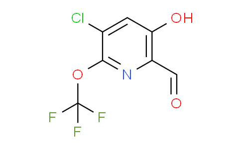 AM184534 | 1806236-56-5 | 3-Chloro-5-hydroxy-2-(trifluoromethoxy)pyridine-6-carboxaldehyde