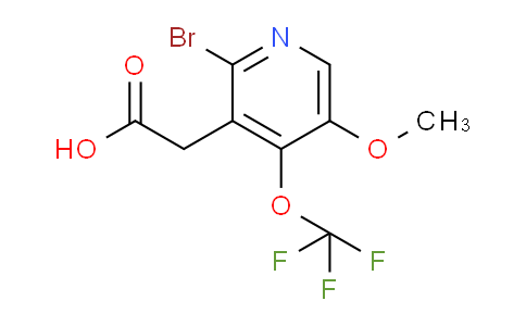 AM184536 | 1806080-33-0 | 2-Bromo-5-methoxy-4-(trifluoromethoxy)pyridine-3-acetic acid