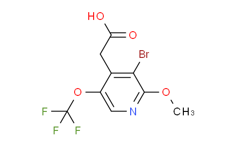 AM184543 | 1803956-00-4 | 3-Bromo-2-methoxy-5-(trifluoromethoxy)pyridine-4-acetic acid