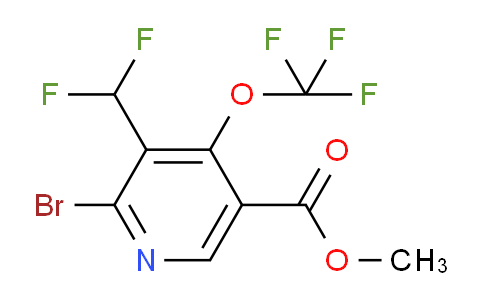 AM184551 | 1806077-34-8 | Methyl 2-bromo-3-(difluoromethyl)-4-(trifluoromethoxy)pyridine-5-carboxylate