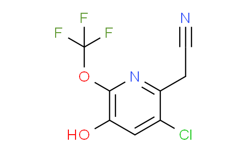 AM184553 | 1806142-09-5 | 3-Chloro-5-hydroxy-6-(trifluoromethoxy)pyridine-2-acetonitrile