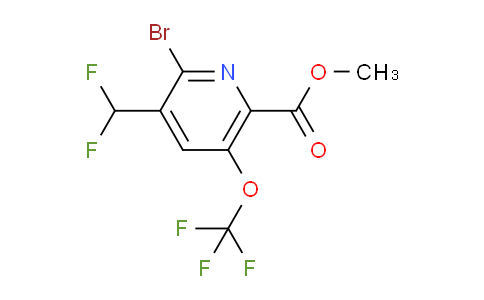 AM184554 | 1806127-00-3 | Methyl 2-bromo-3-(difluoromethyl)-5-(trifluoromethoxy)pyridine-6-carboxylate