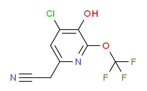 AM184557 | 1803640-16-5 | 4-Chloro-3-hydroxy-2-(trifluoromethoxy)pyridine-6-acetonitrile