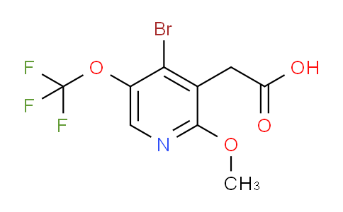 AM184558 | 1803631-12-0 | 4-Bromo-2-methoxy-5-(trifluoromethoxy)pyridine-3-acetic acid
