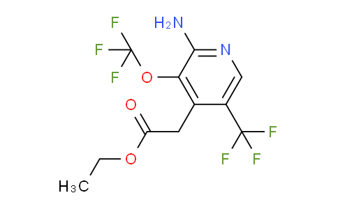 AM18456 | 1806190-95-3 | Ethyl 2-amino-3-(trifluoromethoxy)-5-(trifluoromethyl)pyridine-4-acetate