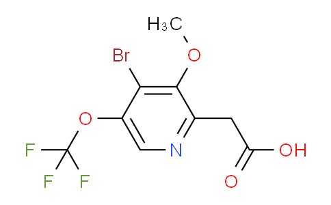AM184569 | 1804637-75-9 | 4-Bromo-3-methoxy-5-(trifluoromethoxy)pyridine-2-acetic acid