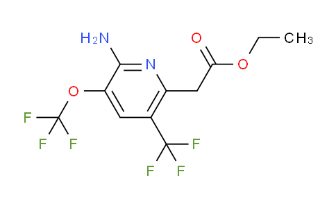 AM18457 | 1804378-45-7 | Ethyl 2-amino-3-(trifluoromethoxy)-5-(trifluoromethyl)pyridine-6-acetate