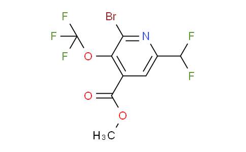 AM184570 | 1804008-02-3 | Methyl 2-bromo-6-(difluoromethyl)-3-(trifluoromethoxy)pyridine-4-carboxylate