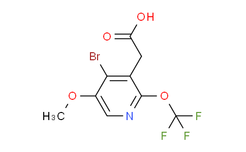 AM184572 | 1803625-67-3 | 4-Bromo-5-methoxy-2-(trifluoromethoxy)pyridine-3-acetic acid