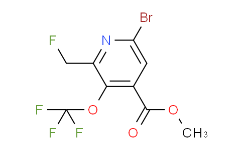 AM184575 | 1803999-85-0 | Methyl 6-bromo-2-(fluoromethyl)-3-(trifluoromethoxy)pyridine-4-carboxylate