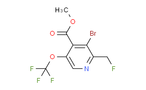 AM184577 | 1803528-84-8 | Methyl 3-bromo-2-(fluoromethyl)-5-(trifluoromethoxy)pyridine-4-carboxylate
