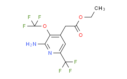 AM18458 | 1806102-52-2 | Ethyl 2-amino-3-(trifluoromethoxy)-6-(trifluoromethyl)pyridine-4-acetate
