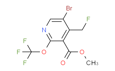 AM184580 | 1803615-39-5 | Methyl 5-bromo-4-(fluoromethyl)-2-(trifluoromethoxy)pyridine-3-carboxylate