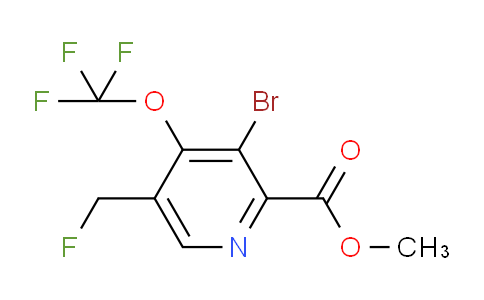 AM184582 | 1806208-68-3 | Methyl 3-bromo-5-(fluoromethyl)-4-(trifluoromethoxy)pyridine-2-carboxylate