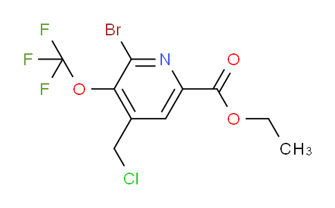 AM184583 | 1804656-37-8 | Ethyl 2-bromo-4-(chloromethyl)-3-(trifluoromethoxy)pyridine-6-carboxylate