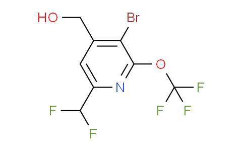 AM184584 | 1803640-60-9 | 3-Bromo-6-(difluoromethyl)-2-(trifluoromethoxy)pyridine-4-methanol