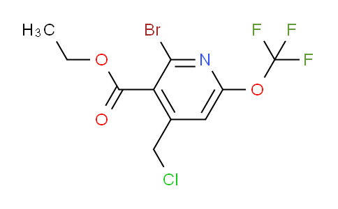 AM184586 | 1803958-68-0 | Ethyl 2-bromo-4-(chloromethyl)-6-(trifluoromethoxy)pyridine-3-carboxylate