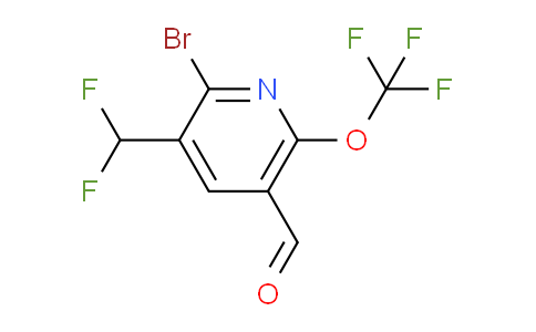 AM184587 | 1806239-56-4 | 2-Bromo-3-(difluoromethyl)-6-(trifluoromethoxy)pyridine-5-carboxaldehyde