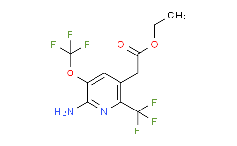 AM18459 | 1803477-98-6 | Ethyl 2-amino-3-(trifluoromethoxy)-6-(trifluoromethyl)pyridine-5-acetate