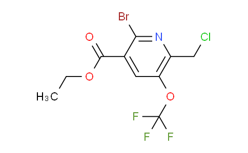 AM184593 | 1804633-84-8 | Ethyl 2-bromo-6-(chloromethyl)-5-(trifluoromethoxy)pyridine-3-carboxylate