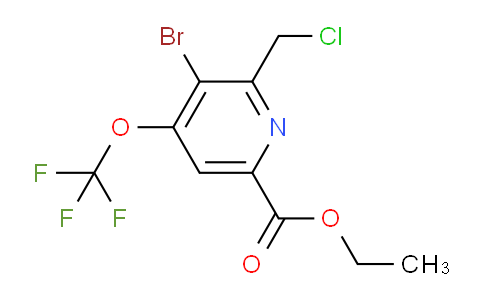AM184596 | 1806130-14-2 | Ethyl 3-bromo-2-(chloromethyl)-4-(trifluoromethoxy)pyridine-6-carboxylate