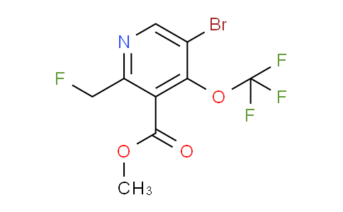 AM184597 | 1804658-30-7 | Methyl 5-bromo-2-(fluoromethyl)-4-(trifluoromethoxy)pyridine-3-carboxylate