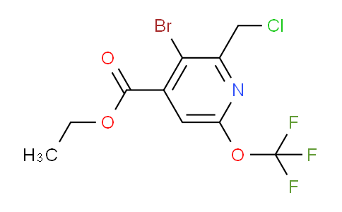AM184598 | 1806217-28-6 | Ethyl 3-bromo-2-(chloromethyl)-6-(trifluoromethoxy)pyridine-4-carboxylate