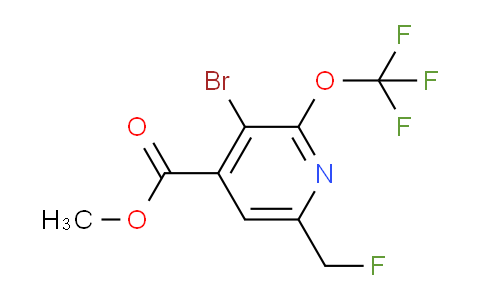 AM184599 | 1804603-07-3 | Methyl 3-bromo-6-(fluoromethyl)-2-(trifluoromethoxy)pyridine-4-carboxylate