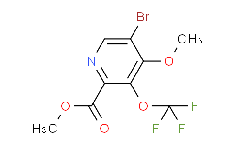 AM184609 | 1804397-51-0 | Methyl 5-bromo-4-methoxy-3-(trifluoromethoxy)pyridine-2-carboxylate